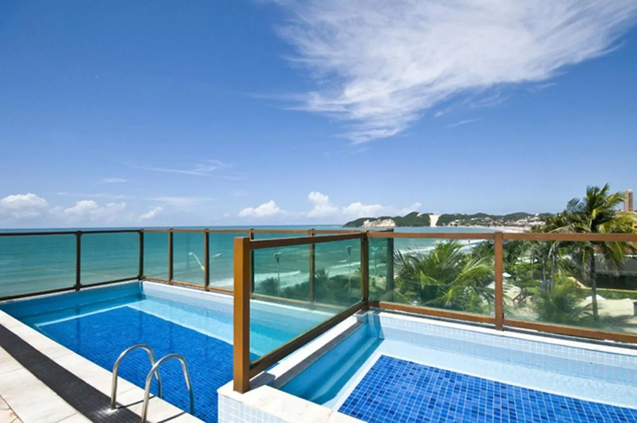 Na Praia - Araca 206 Luxo - Lateral Vista Jardim 나탈