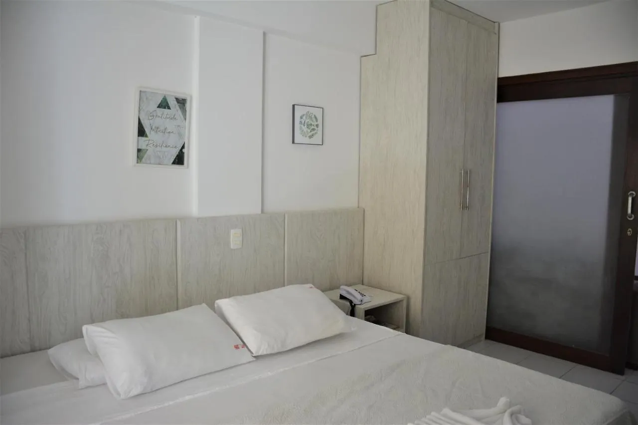 아파트 Na Praia - Araca 206 Luxo - Lateral Vista Jardim 나탈 브라질