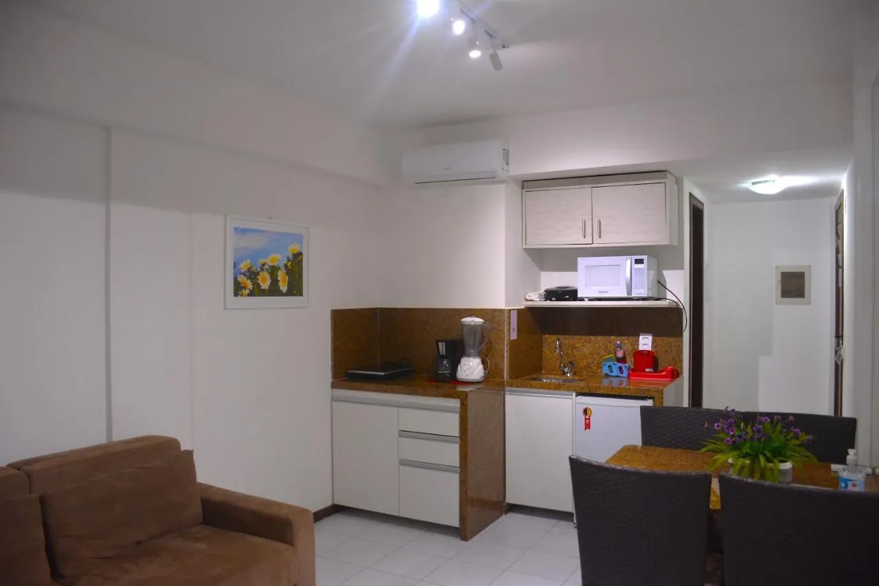 Na Praia - Araca 206 Luxo - Lateral Vista Jardim 나탈