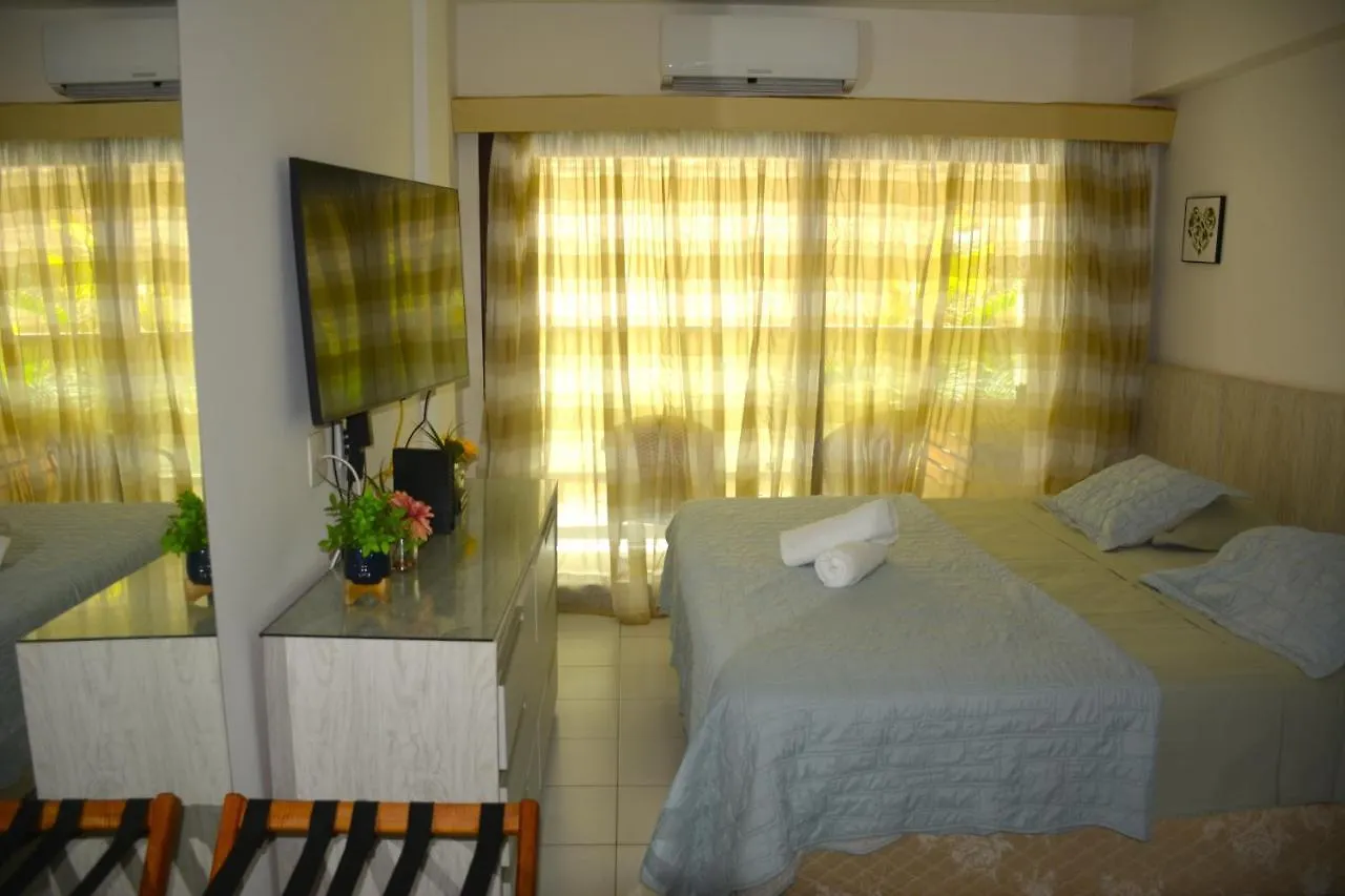 Na Praia - Araca 206 Luxo - Lateral Vista Jardim 나탈